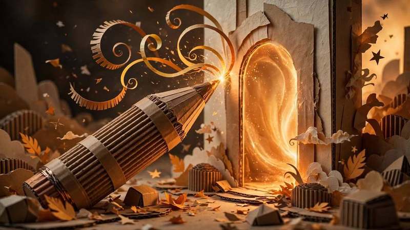PAPERHEAD magic pencil mechanics explained